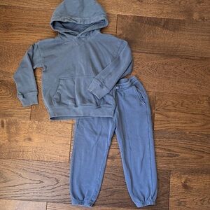 Abercrombie Kids Blue Hoodie and Jogger Set